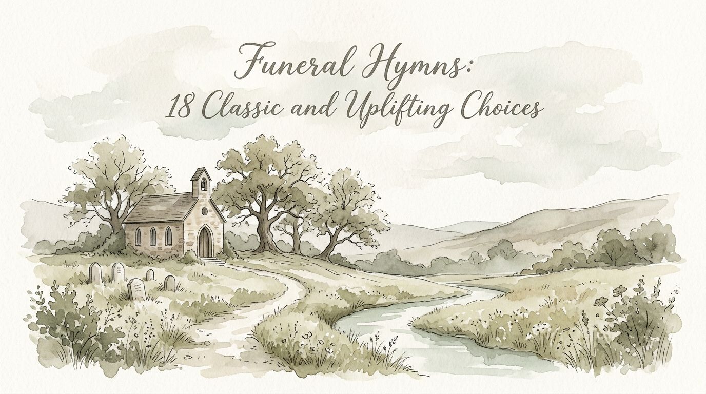 Funeral Hymns: 18 Classic and Uplifting Choices