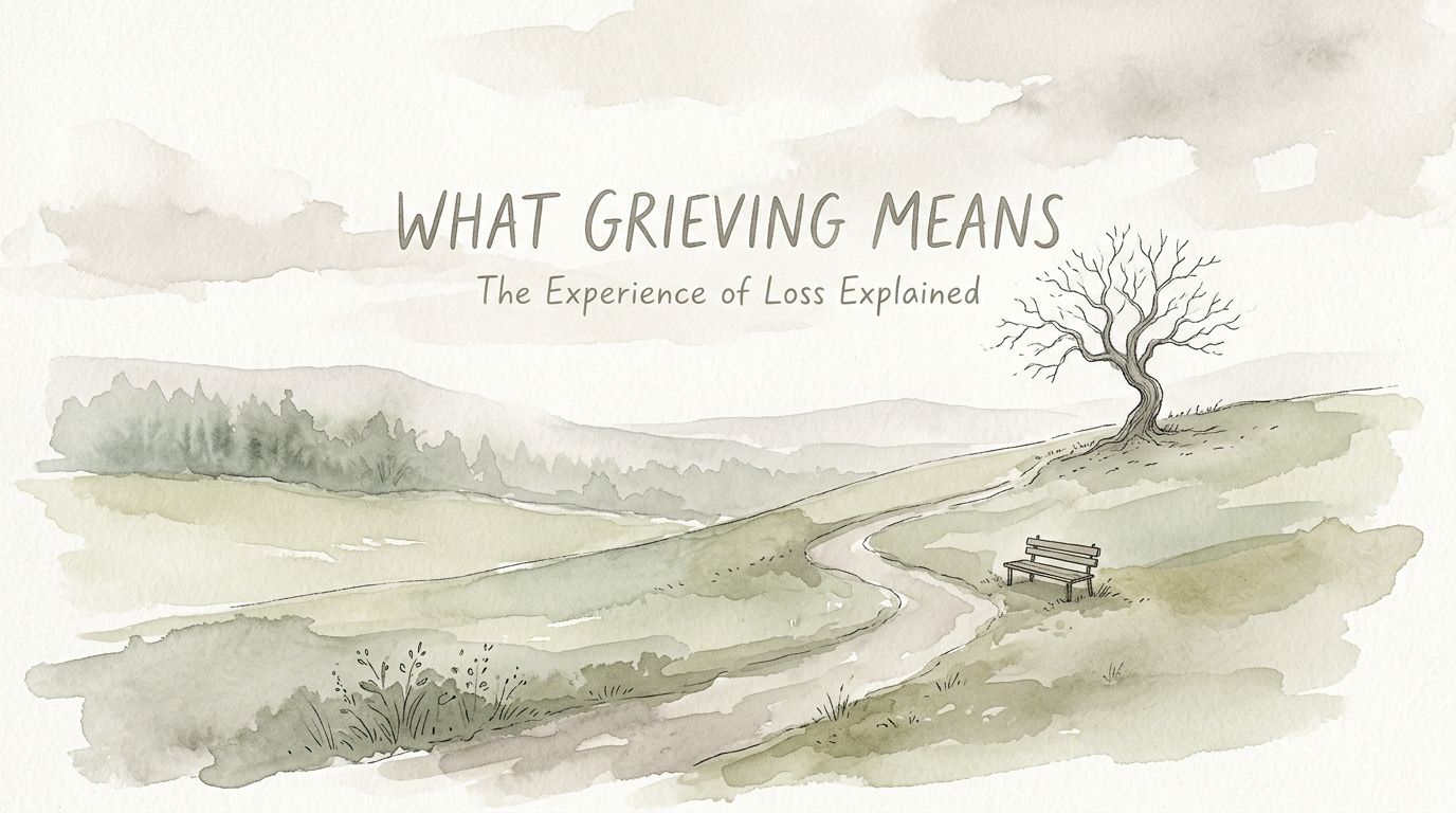 What Grieving Means: The Experience of Loss Explained