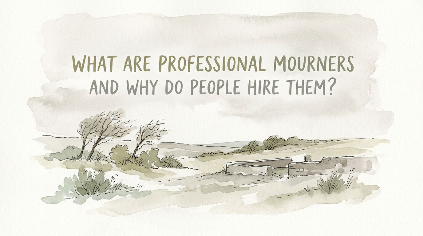 What Are Professional Mourners and Why Do People Hire Them?