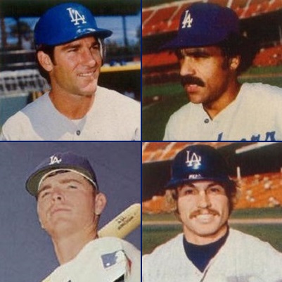 Forms the legendary Dodgers infield